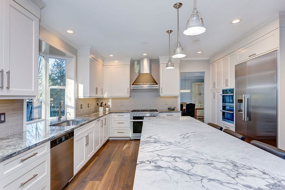 Beautiful white kitchen design